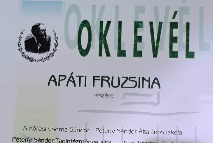Pterfy Tanulmnyi verseny