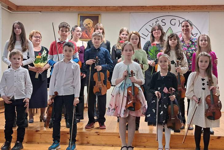 Heged� tanszaki hangverseny